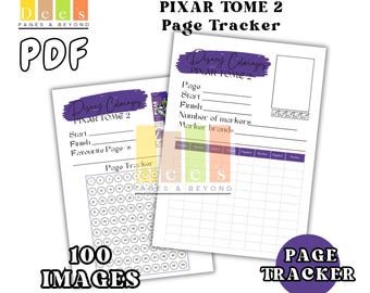 Páginas para colorear de Disney Pixar, 100 imágenes (PDF imprimible)