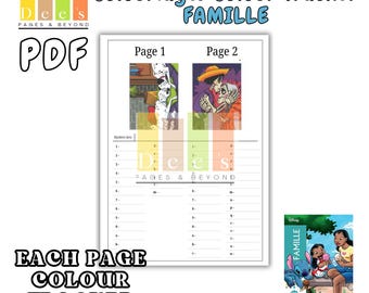 Famille – 100-Page Colour Tracker PDF Download