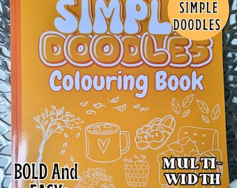 Autumn Doodles Coloring Book, 100+ Fun Designs