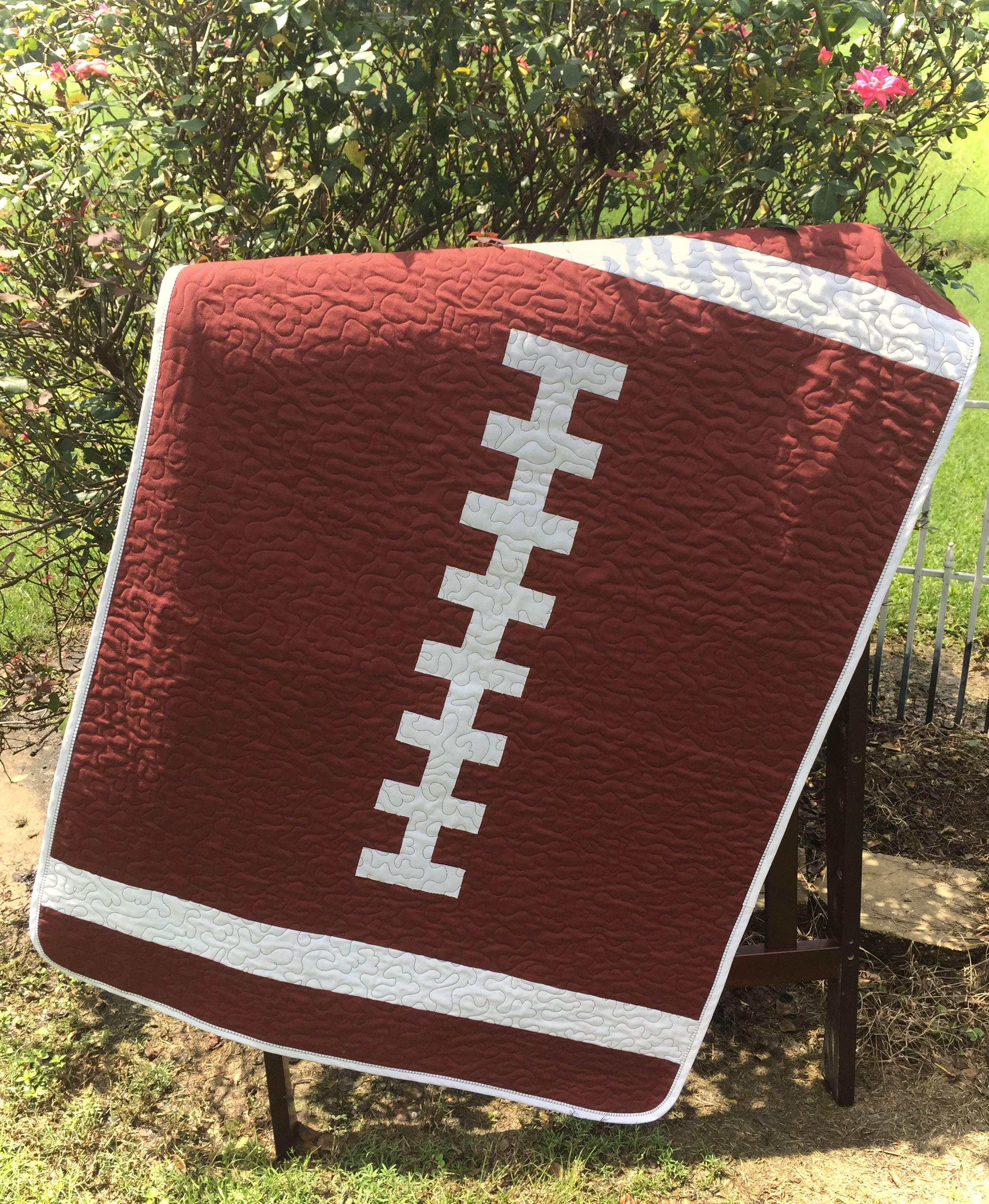 PDF Patternfootball Baby Blanket instant Download Etsy