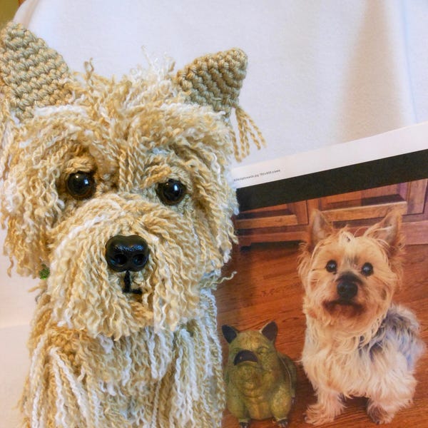 Crochet Yorkie Etsy