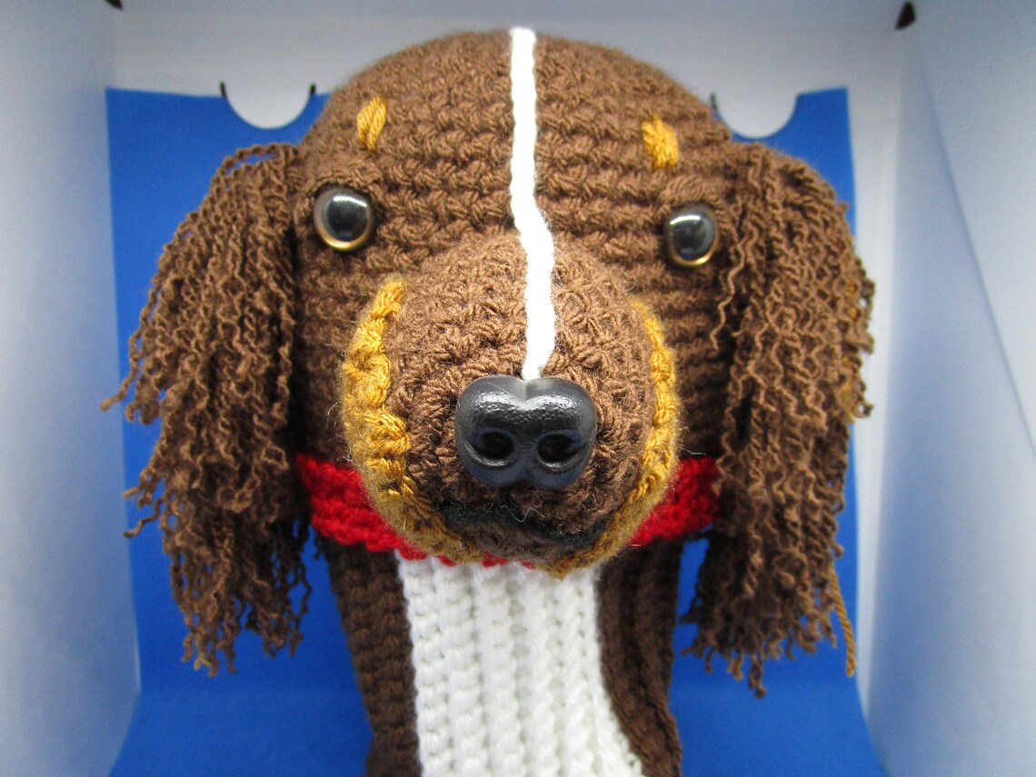 Custom Dachshund Golf Club Cover Crochet Dachshund Golf Etsy India