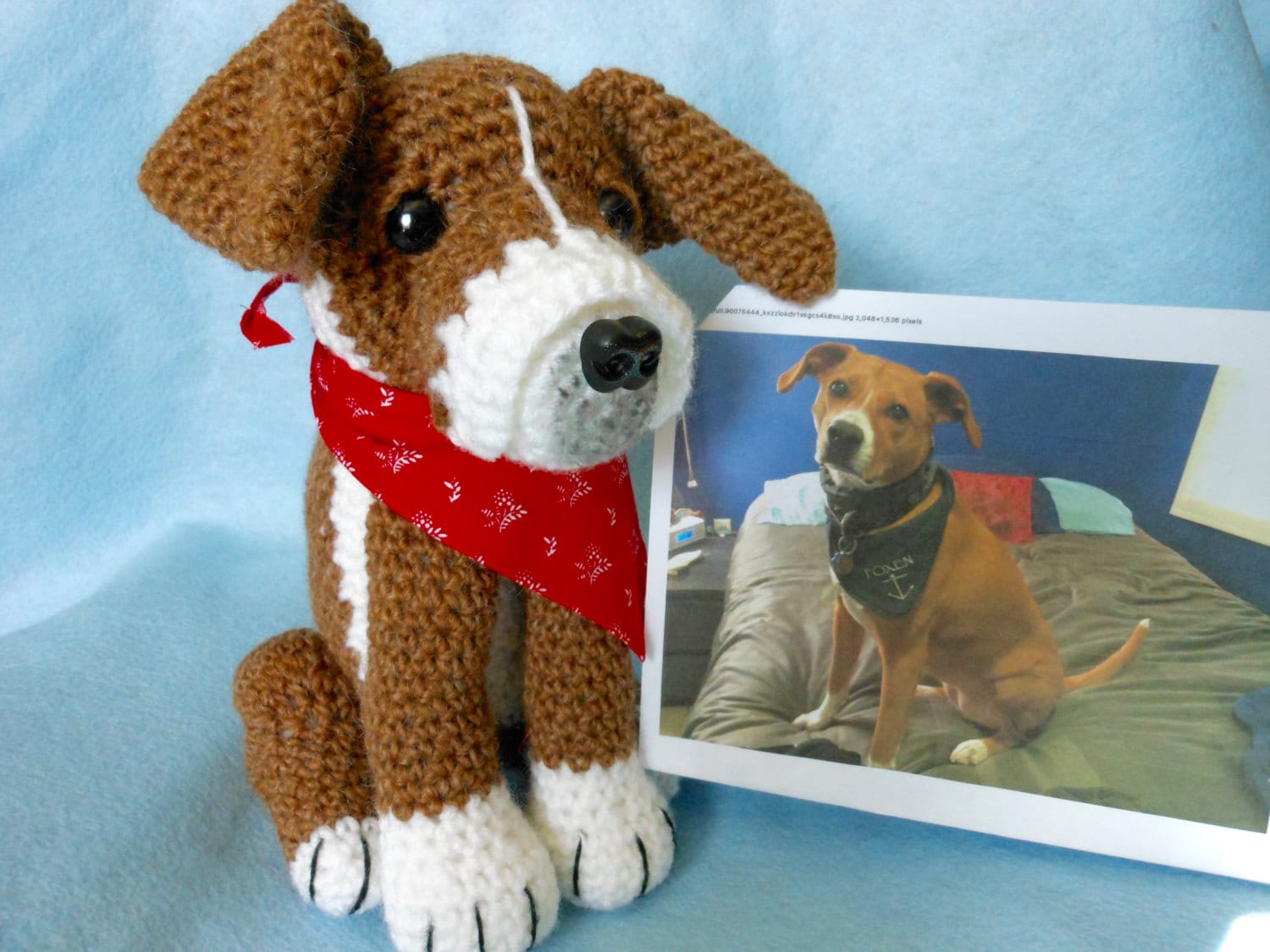 look alike stuffed dog