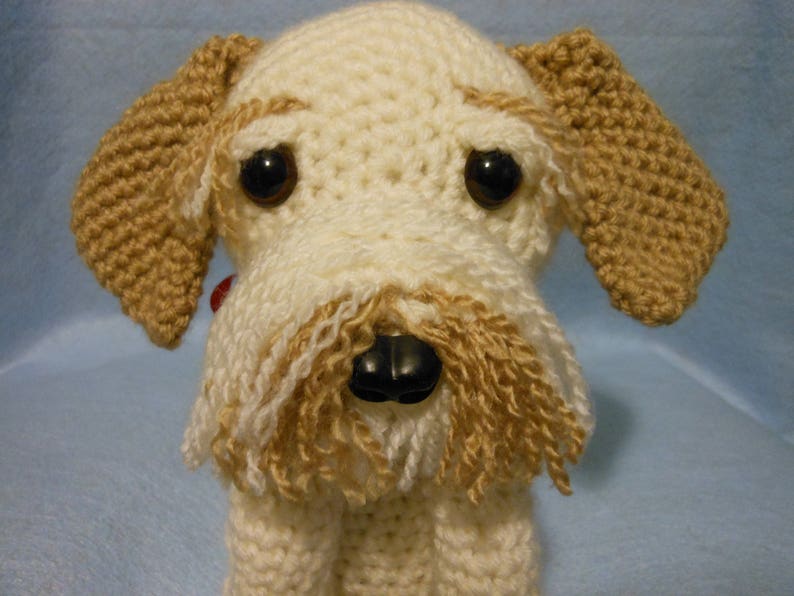 Custom Crochet Dog, Cavachon, Made to Look Like the Owner's Dog, Stuffed Dog, Canine, Pet Memorial, Pet Remembrance, Look Alike, Custom Dog image 3