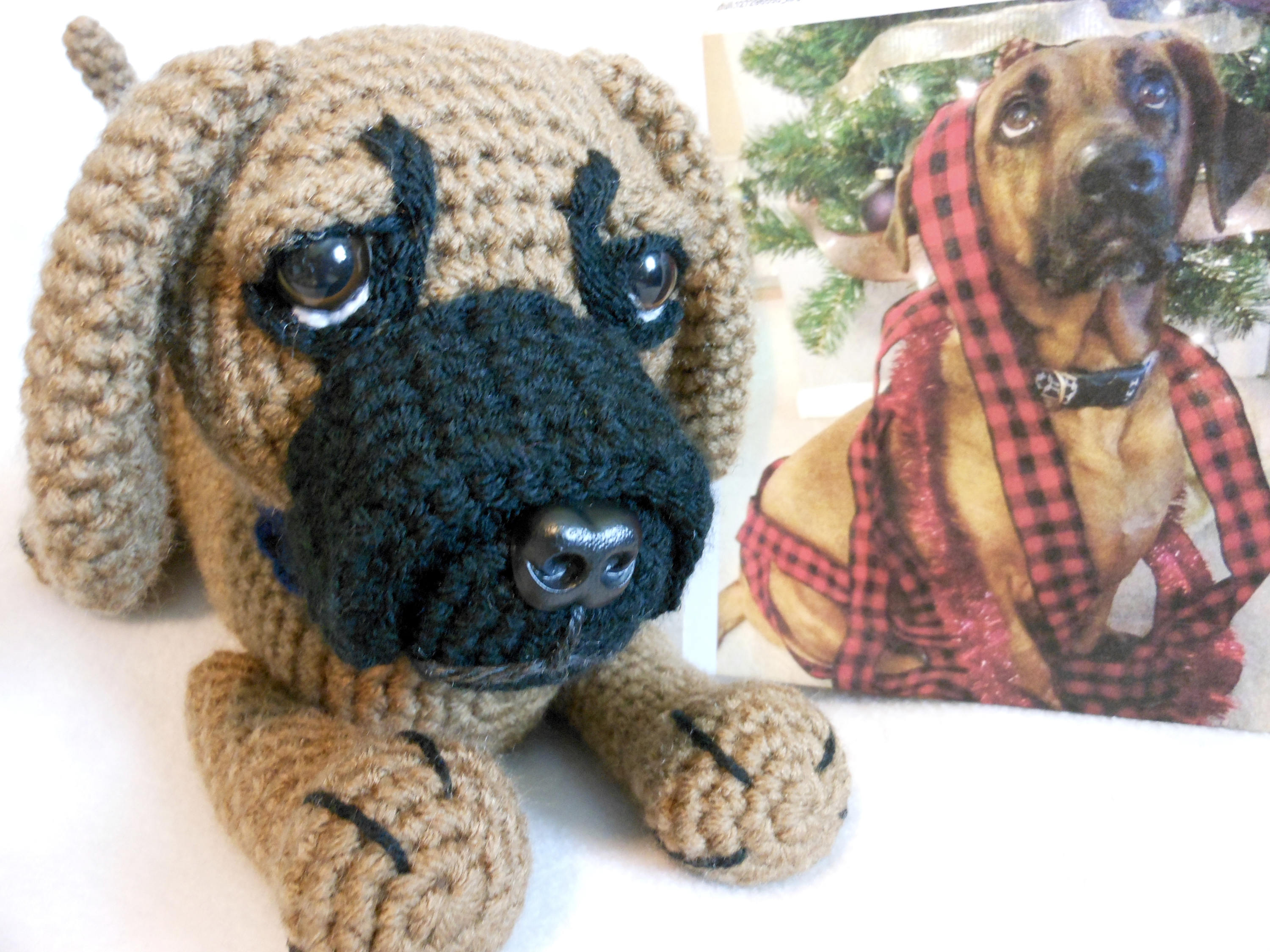stuffed rhodesian ridgeback