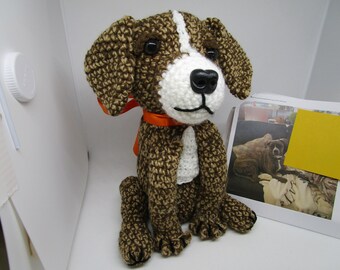Custom Crochet Dog, Boxer Mix, Stuffed Dog, Look Like Owner's, Boxer Dog, Pet Memorial, Dog Remembrance, Dog Memorial, Custom Dog, Crochet