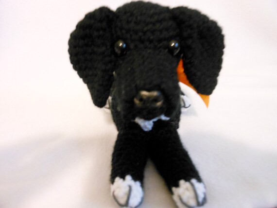 black great dane stuffed animal