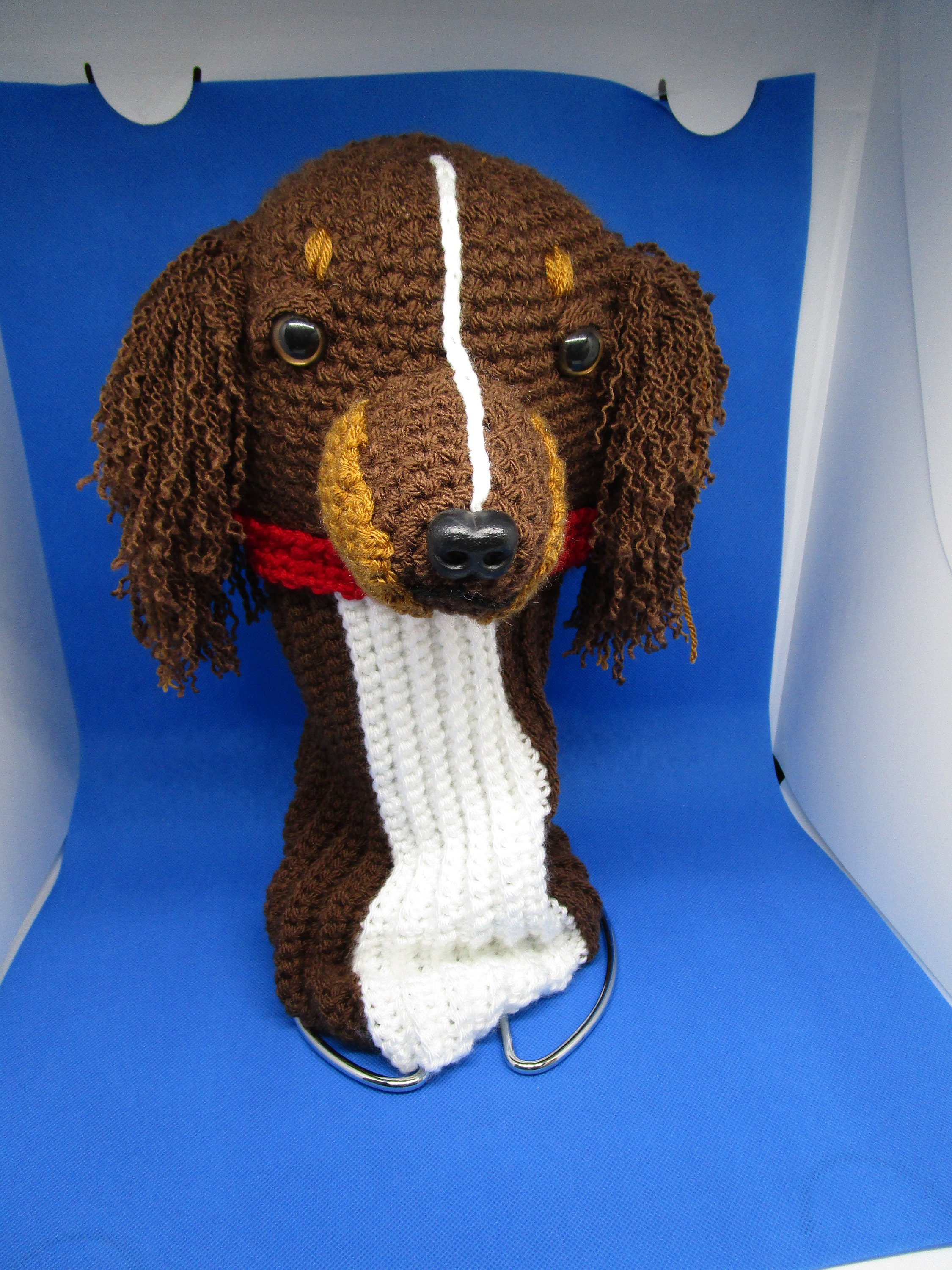 Custom Dachshund Golf Club Cover Crochet Dachshund Golf Etsy