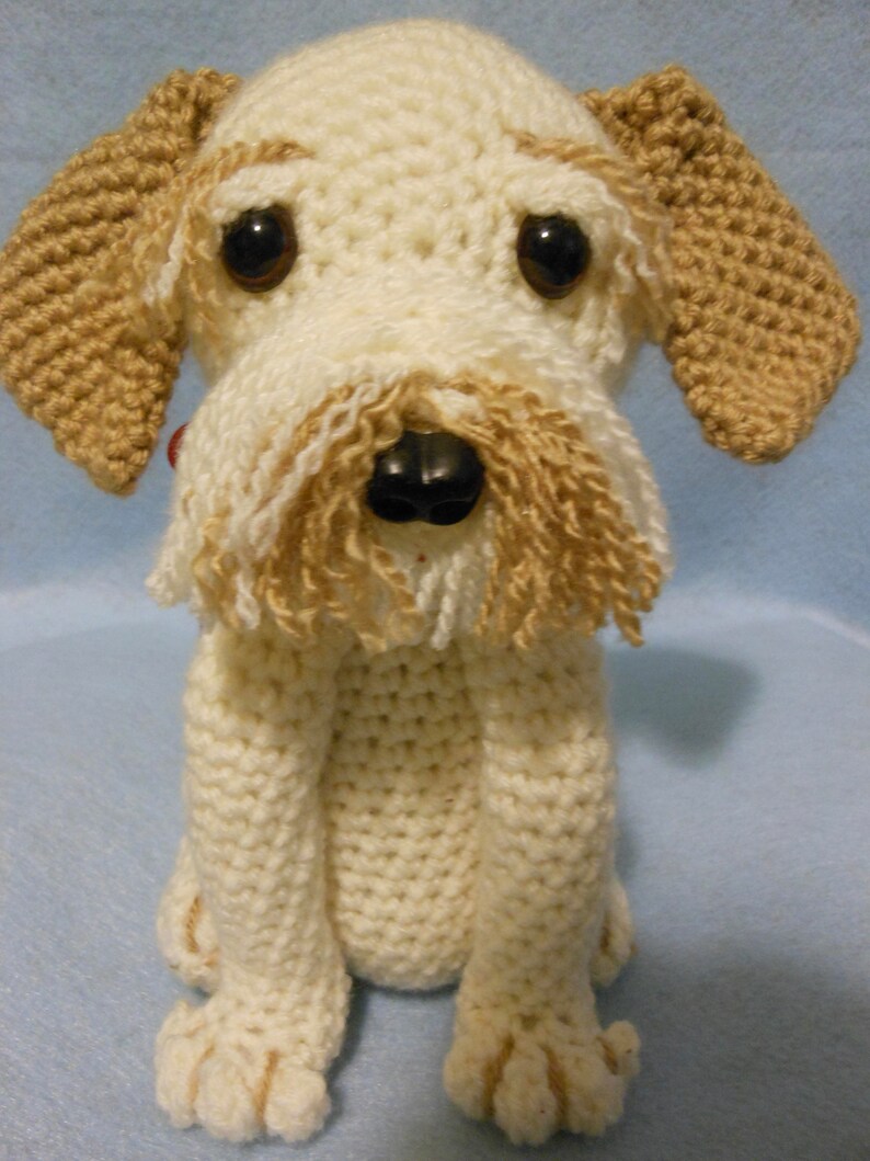 Custom Crochet Dog, Cavachon, Made to Look Like the Owner's Dog, Stuffed Dog, Canine, Pet Memorial, Pet Remembrance, Look Alike, Custom Dog image 6