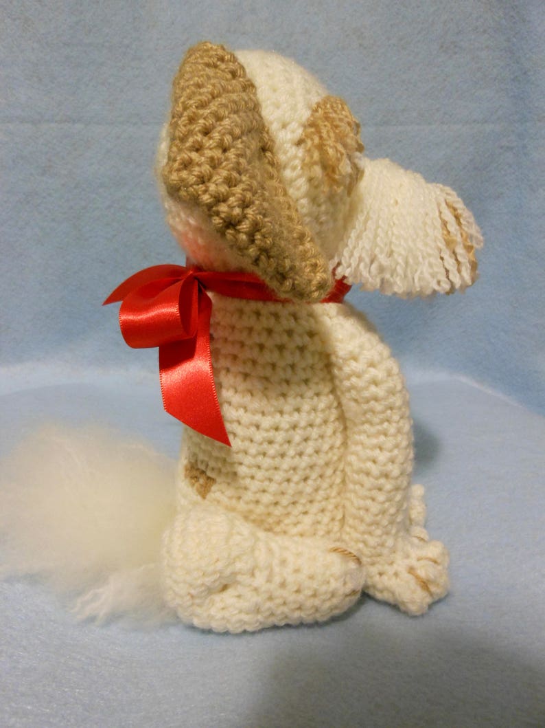 Custom Crochet Dog, Cavachon, Made to Look Like the Owner's Dog, Stuffed Dog, Canine, Pet Memorial, Pet Remembrance, Look Alike, Custom Dog image 4