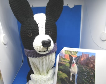Funda personalizada de ganchillo para palo de golf con forma de perro