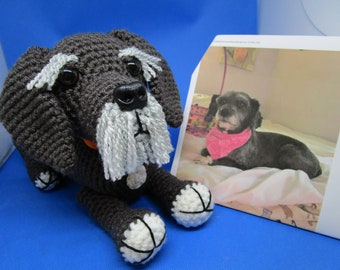 Custom Crochet Dog, Pet Memorial, Dog Remembrance