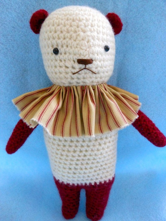yarn teddy bear