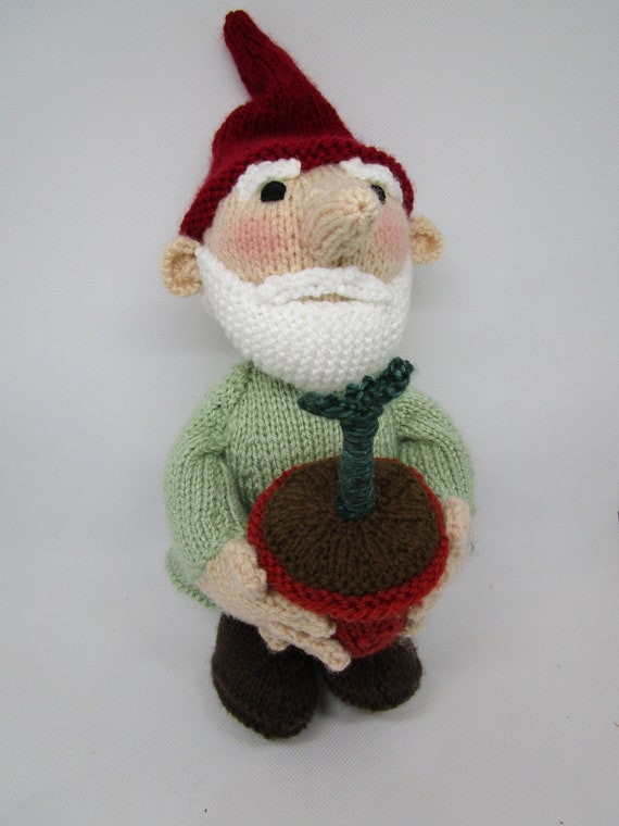 stuffed gnome doll