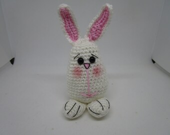 Easter Bunny, Crochet Bunny, Tiny Easter Bunny, Tiny Crochet Rabbit, Easter, Easter Decoration, Small Crochet Bunny, Crochet Easter Bunny