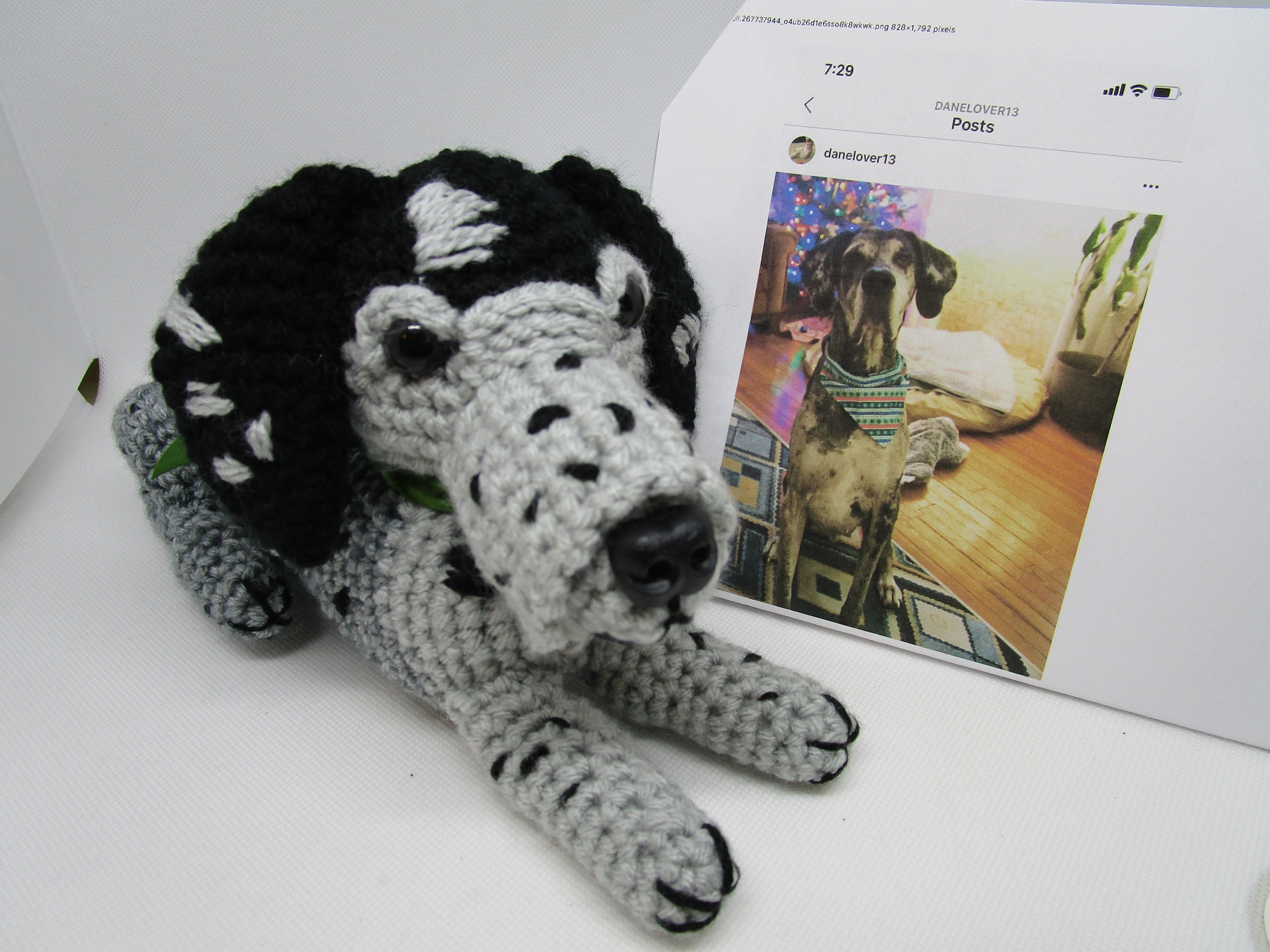 Custom Merle Great Dane, Crochet Great Dane, Crochet Dane, Stuffed Great  Dane, Pet Memorial, Dog Memorial, Great Dane, Pet Remembrance