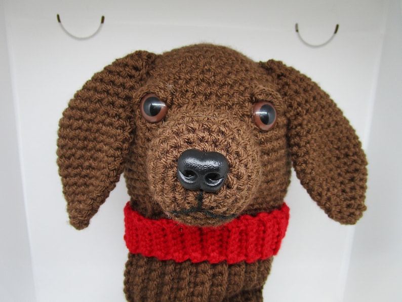 Driver Golf Club Cover Chocolate Lab Cover Crochet Golf Club Etsy