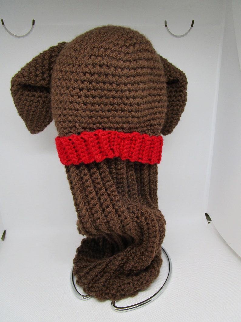 Driver Golf Club Cover Chocolate Lab Cover Crochet Golf Club Etsy