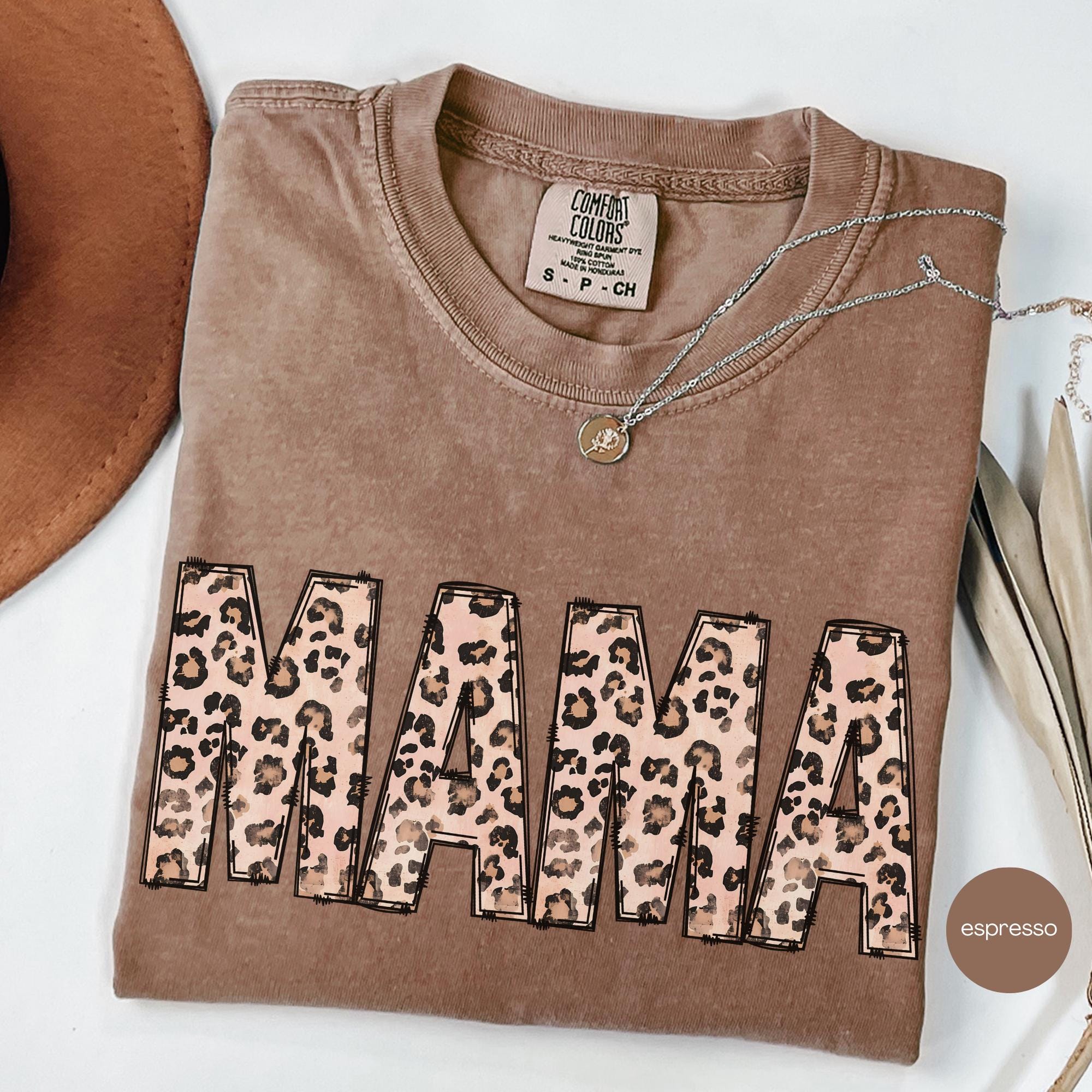 Leopard Print Mama Shirt, Mama T-shirt, Leopard Print Tee, Mom Shirt, Mom Life Shirt, New Mom Shirt, Retro Mama Tshirt, New Mom Gift