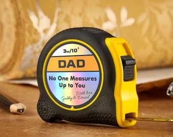 Cinta métrica Stanley personalizada / Regalo personalizado para el Día del Padre
