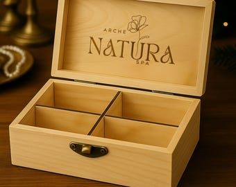 Custom Engraved Wood Keepsake Box: Personalized Memory Box