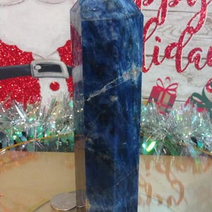 Sodalite Tower, XL Sodalite Tower  pillar obelisk Great Mothers Day Gift or Birthday Gift