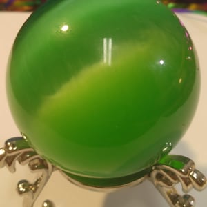 cats eye sphere Crystal Great birthday gift