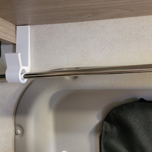 RV Curtain Rod Hook - Command Strip Mount, Privacy Divider - Etsy