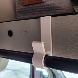 RV Curtain Rod Hook – Command Strip Mount, Privacy Divider