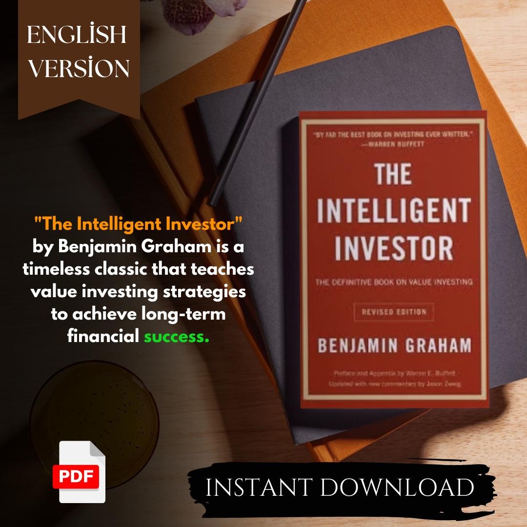 The Intelligent Investor, Ebook Pdf, İnvestment, Exchange, Secrets of  Getting Rich - Etsy