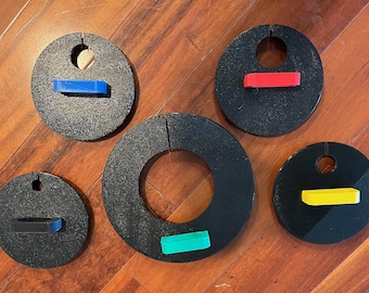 RV Hatch Critter Covers - 6" Sewer and Four 4" Customizable Caps Set