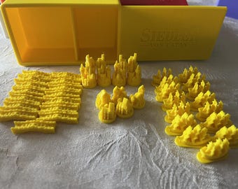 Catan + Seafarers game Pieces & Box