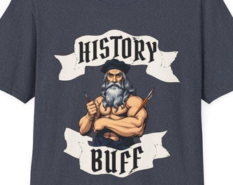 Leonardo Da Vinci History Buff Workout Shirt