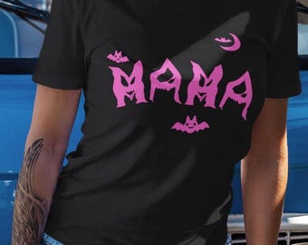 Spooky Mama Shirt, Goth Mommy Halloween Tee