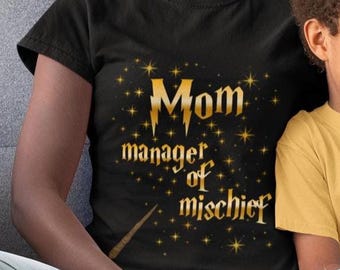 Camiseta "Mamá traviesa", Camiseta friki para el Día de la Madre