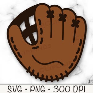Baseball Handschuh SVG, Baseball Handschuh PNG, Baseball Handschuh Clipart, digitaler Download