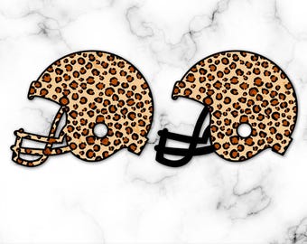arena football leopard helmet Game Day Football Helmet PNG, Cheetah Leopard Game Day Football Helmet  Design, Football PNG