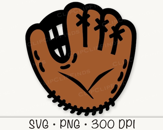 Baseball Glove SVG, Baseball Glove PNG, Baseball Glove Layered File, Sublimation, Digital Download