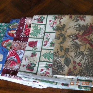 Fabrics - Christmas Holiday - All for Free Shipping