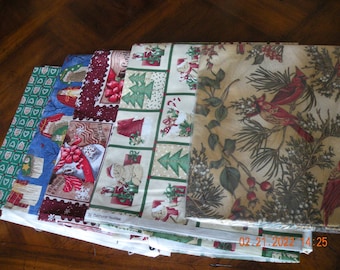 Fabrics - Christmas Holiday - All for Free Shipping