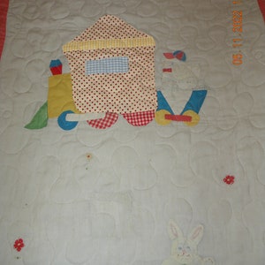 REPAIR Baby Blanket / Quilt / Blanket Repair / Crochet Blanket Repair Finishing image 10