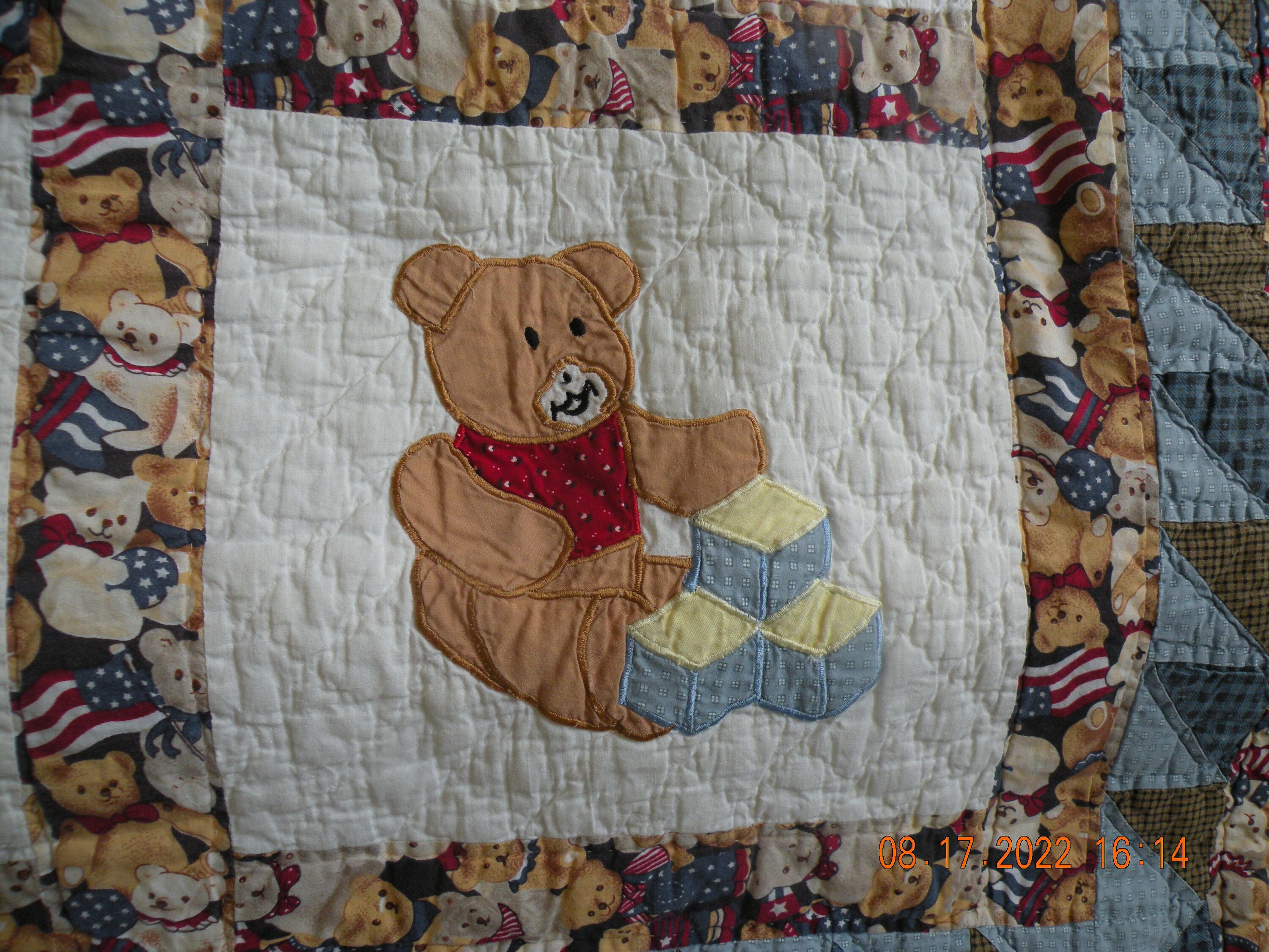 Teddy quilt set hotsell