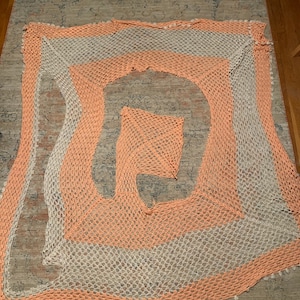 REPAIR Baby Blanket / Quilt / Blanket Repair / Crochet Blanket Repair Finishing image 5