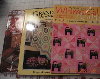 Quilting How-To Books - Three Books