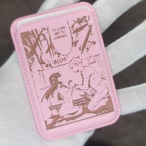 Anime Manga Perfect MagSafe Magnetischer Brieftasche/Kartenhalter für iPhones, Samsung und andere mit kabellosem Laden