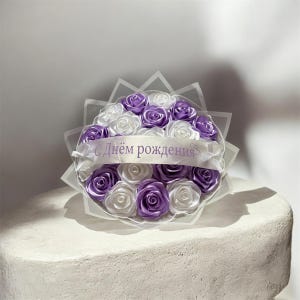 Satinrosen als Blumenstrauß passend für den Jahrestag, Valentinstag, Geburtstage oder um liebe zu zeigen - Geschenke und Inspiration für sie