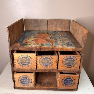 Antique Cream Cheese Box - Etsy