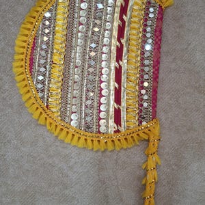 Hand fans for Party favors Indian Wedding Favors Baby Shower Giveaway Indian Sangeet Mehndi decorated South Asian Wedding Bridesmaid gifts image 19