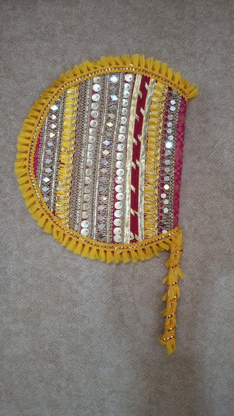 Hand fans for Party favors Indian Wedding Favors Baby Shower Giveaway Indian Sangeet Mehndi decorated South Asian Wedding Bridesmaid gifts image 19