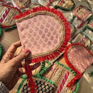 Hand fans for Party favors Indian Wedding Favors Baby Shower Giveaway Indian Sangeet Mehndi decorated South Asian Wedding Bridesmaid gifts image 13